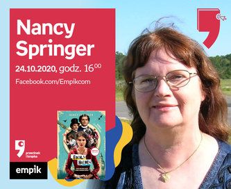 Nancy Springer – Spotkanie | Wirtualne Targi Książki. Przecinek i Kropka