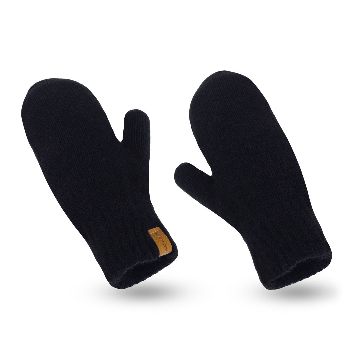 Nandy Rękawiczki Damskie Jednopalczaste - Nrd-17680-01-Czarne-Zdjęcie-0