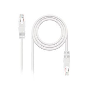 Nano Cable 10.20.0402 Kabel sieciowy – LATIGUILLO RJ45 KAT. 6 UTP AWG24 biały - NANOCARE
