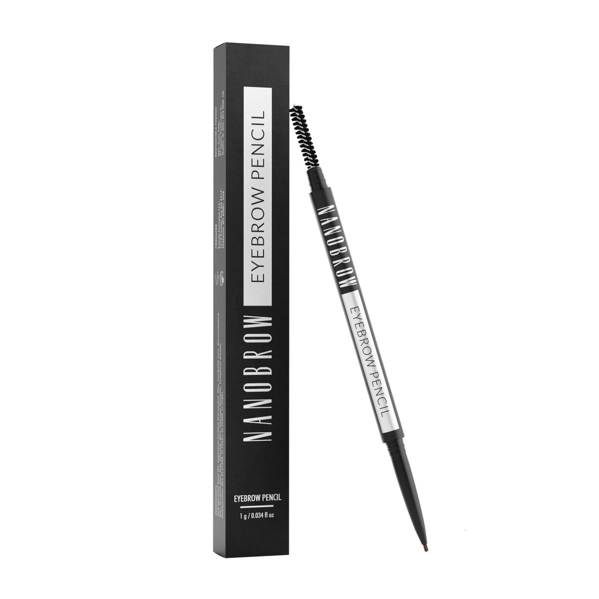 Empik Nanobrow, Eyebrow Pencil, Kredka do precyzyjnego makijażu brwi, Light Brown, 1g