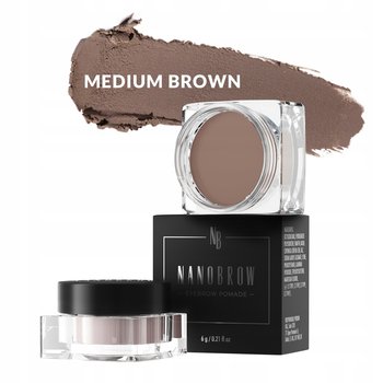 Nanobrow, Eyebrow Pomade, Pomada do brwi, Medium Brown, 6g - Nanobrow