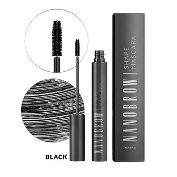 Nanobrow Shape Mascara, Maskara do brwi, Black, 7ml - Nanobrow