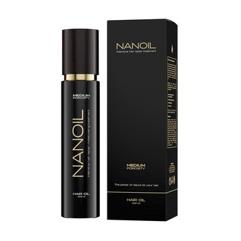 Nanoil Medium Porosity Olejek do włosów średnioporowatych 100ml - Nanoil