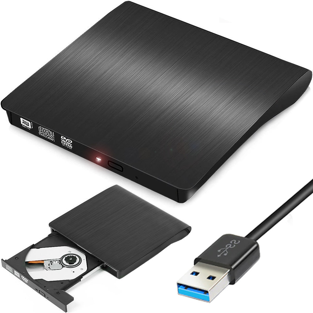 Zdjęcia - Odtwarzacz DVD / Blu-ray Napęd Cd-R Dvd-Rw Zewnętrzny Nagrywarka Usb 3.0