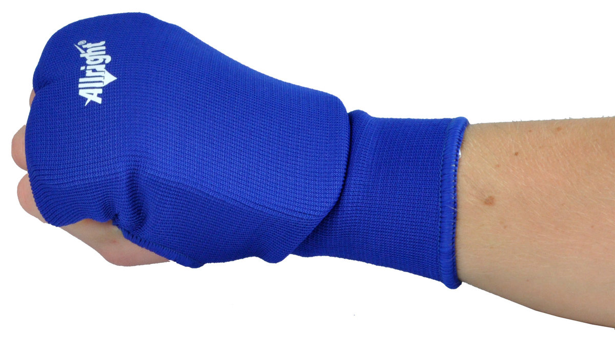 Zdjęcia - Rękawice do sportów walki NAPIĘSTNIK ELASTYCZNY r.L niebieski ALLRIGHT 2705