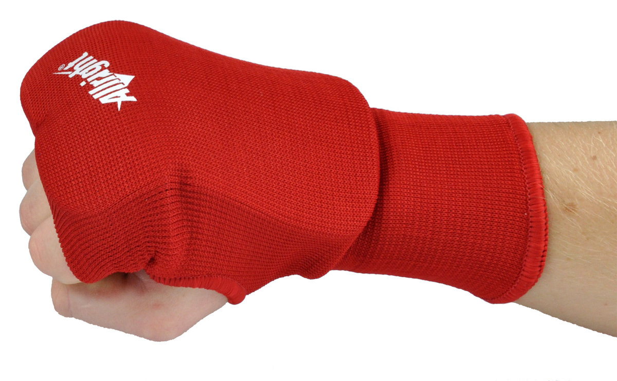Zdjęcia - Rękawice do sportów walki NAPIĘSTNIK ELASTYCZNY r.XS czerwony ALLRIGHT 2705