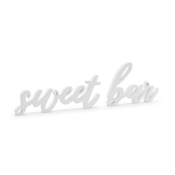 Napis drewniany do słodkiego stołu, sweet bar - NiebieskiStolik
