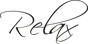 Napis na ścianę naklejka relaks - Relax - 73, 150x75 cm - Naklejkolandia