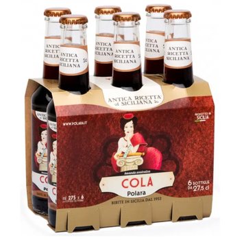 Napój gazowany COLA zestaw 6 szt napój z Sycylii mocno gazowany - Inna marka