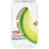 Napój gazowany OKF o smaku melona w butelce 350 ml - lekkie musowanie, owocowy profil, Korea Południowa Inny producent