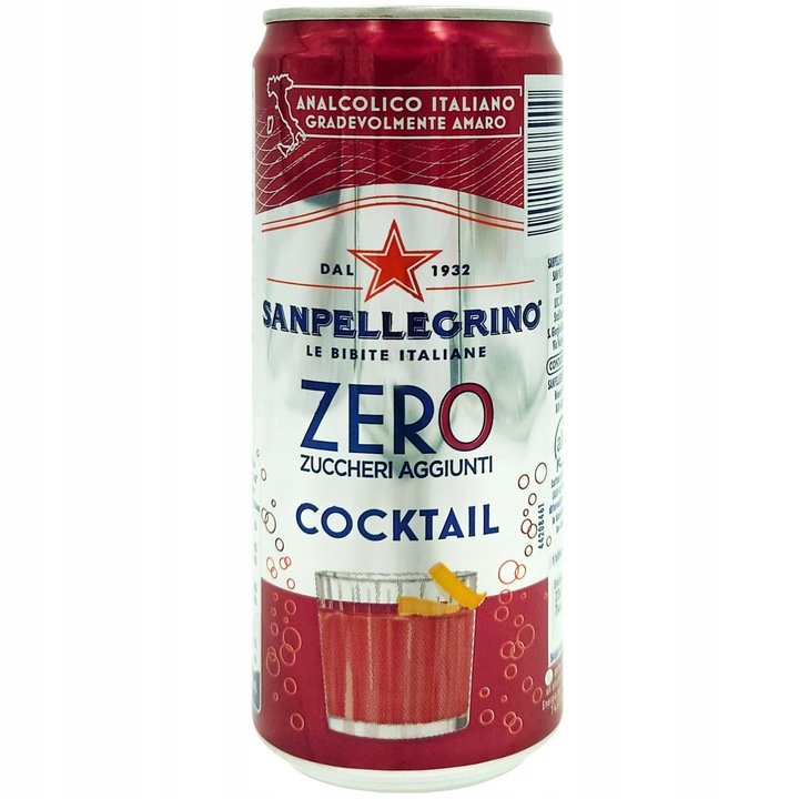 Napój gazowany SAN PELLEGRINO Zero Imbir 330 ml - SAN PELLEGRINO ...