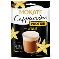 Napój Kawowy Kawa Cappuccino Wanilia Protein Białko Pianka Mokate 40g
