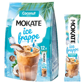 Napój Kawowy Kawa mrożona MOKATE ICE Frappe o smaku kokosa 12szt - Inna marka