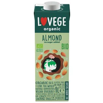 Napój Lovege Organic Migdałowy Bez Dodatku Cukru 1L - Inna marka