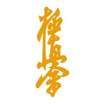 Naprasowanka Aplikacja Termo Kyokushin Kai 5X13 Żółty-Złoty Zamszowa Na T-Shirt