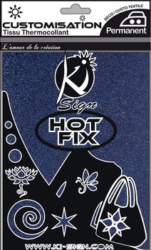 Naprasowanka brokatowa Granat - Ki-Sign