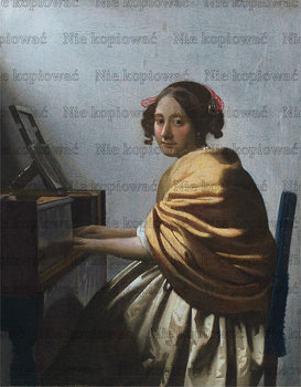Naprasowanka Jan Vermeer malarstwo sztuka 2 - Zebra