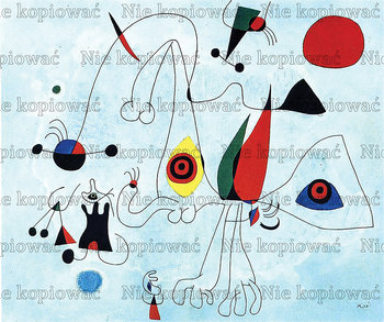 Naprasowanka Joan Miro malarstwo surrealizm 4 - Zebra