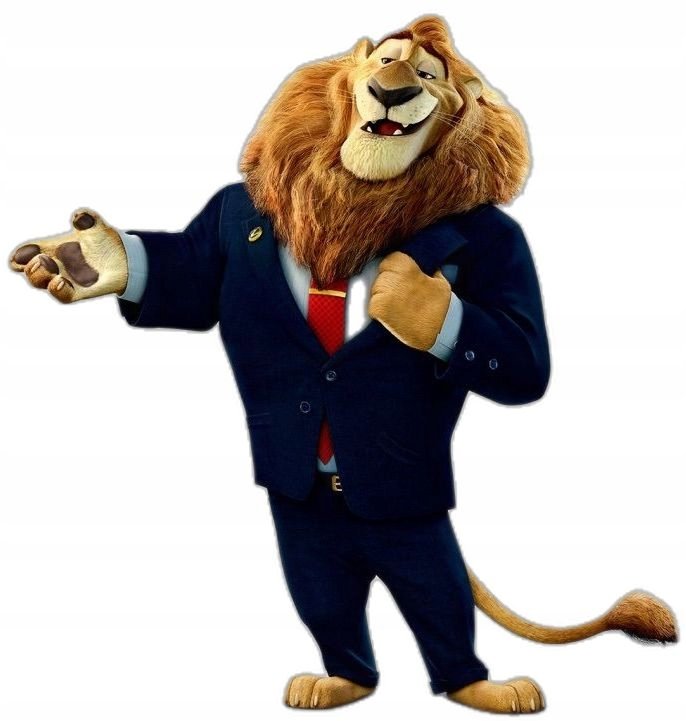 Naprasowanka Termo Naklejka na Odzież Zootopia Zwierzogród #23 - Inna ...