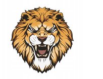 Naprasowanka Termo Naklejka Odzież Lew Lion 3 #1 Atram