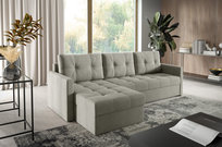 Narożnik IVIO , funkcja spania , Velvet , welur , rozkładany