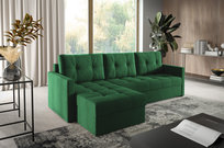 Narożnik IVIO , funkcja spania , Velvet , welur , rozkładany