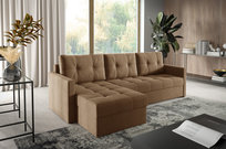 Narożnik IVIO , funkcja spania , Velvet , welur , rozkładany