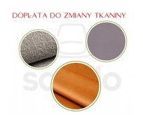 Narożnik IVIO , funkcja spania , Velvet , welur , rozkładany