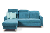 narożnik OXFORD rozkładany niebieski tk.kronos 5/31