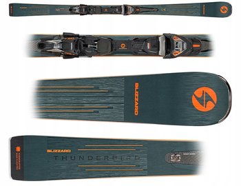 Narty Blizzard THUNDERBIRD R15 WIDE BODY 2025 + Wiązania TPX 12 DEMO 182cm - Blizzard