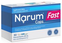 Narum Fast Caps, 30 kapsułek, Suplement diety Narum