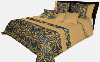 Narzuta pikowana na łóżko NMO-028 Mariall - Mariall Design