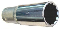 Nasadka długa 12-kątna JONNESWAY, 1/2', 30 mm