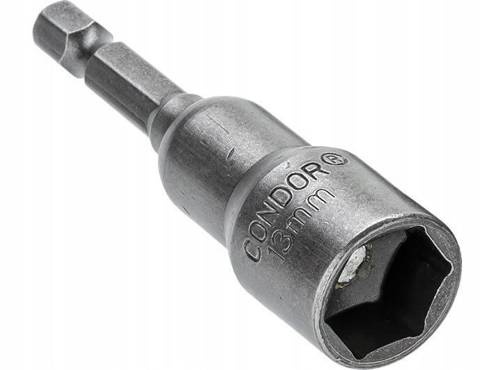 Nasadka Farmer 13 Mm. Klucz Wkrętarki 1/4 Magnes