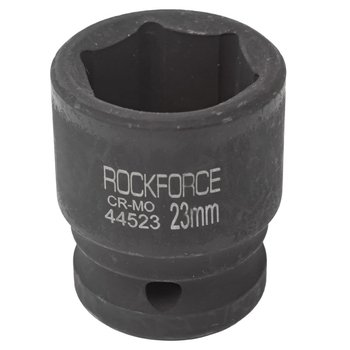 Nasadka głowica końcówka udarowa 23mm 6-kątna 1/2" stal Cr-Mo RockForce - Rock Force