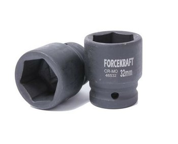 Nasadka głowica końcówka udarowa 3/4" 70mm 6-kątna stal Cr-Mo FORCEKRAFT - Forcekraft