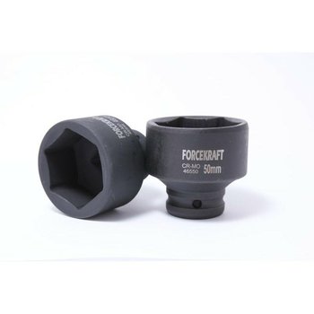 Nasadka głowica końcówka udarowa klucz udarowy 3/4" 42mm 6-kątna stal Cr-Mo FORCEKRAFT - Forcekraft