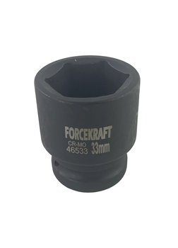 NASADKA GŁOWICA UDAROWA 3/4" 33MM 6 kątna STAL Cr-Mo FORCEKRAFT - Forcekraft