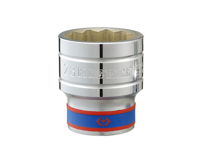 Nasadka krótka KING TONY 433016MR, 1/2'', 16x38 mm
