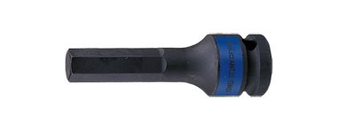 Nasadka udarowa 1/2' KING TONY 401519m, hex 19 mm, 80 mm