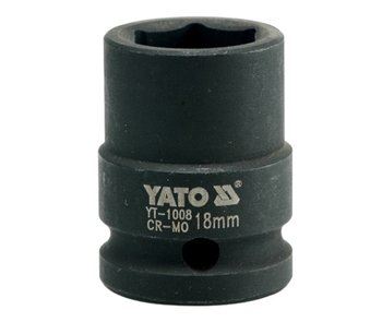 Nasadka udarowa krótka YATO 1008, 1/2", 18 mm - YATO