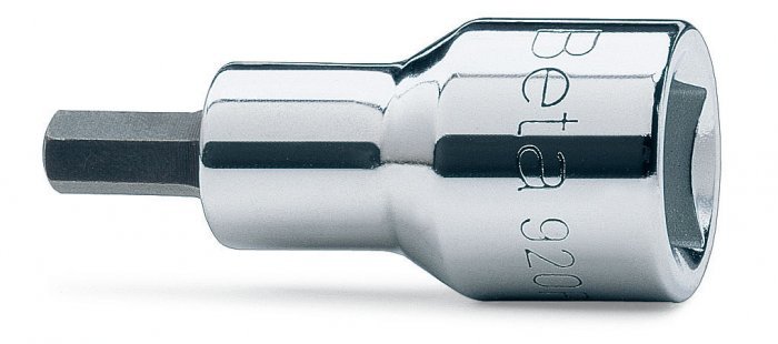 Nasadka z końcówką trzpieniową sześciokątną BETA, 1/2', 17 mm