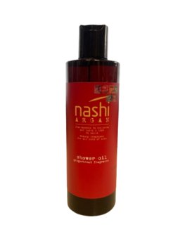 Nashi Argan Hydration Shower Oil Gingerbread, Nawilżający i Oczyszczający Skórę Olejek do Kąpieli, 200ml - Nashi Argan
