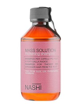 Nashi Argan Mass Solution Thickening Shampoo, Zagęszczający Szampon do Włosów Cienkich i Zniszczonych, 250ml - Nashi Argan