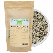 NASIONA KONOPI ŁUSKANE ZIARNO 500g naturalne cannabis konopie białko vege