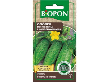 Nasiona ogórek do kiszenia i konserwowania Biopon 1465 - BIOPON