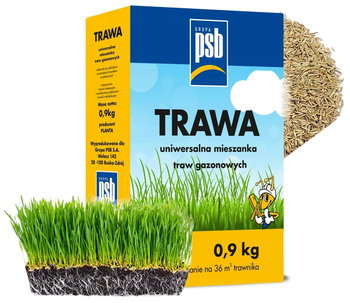 Nasiona trawa gazonowa uniwersalna PSB 0,9kg - Planta