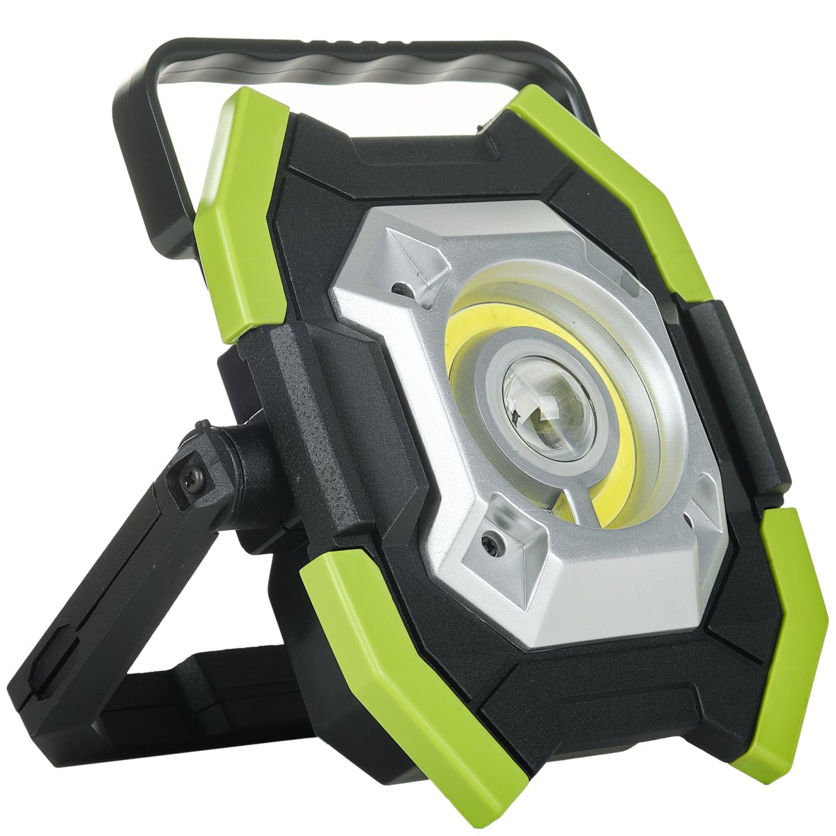 Naświetlacz akumulatorowy Germina 30W przenośny mała lampa bateryjna 1szt.