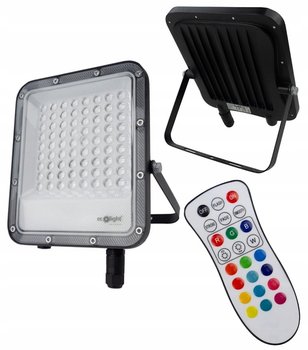Naświetlacz LED Halogen Zewnętrzny 50W Barwa Zmienna RGB+6500K z Pilotem - Ecolight