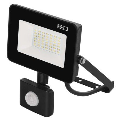 Zdjęcia - Naświetlacz / lampka EMOS Naświetlacz LED SIMPO PIR 30W neutralna biel 